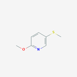 molecular formula C7H9NOS B8655899 2-Methoxy-5-(methylthio)pyridine 