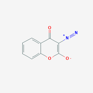 molecular formula C9H4N2O3 B8655976 3-Diazo-4-oxocoumarin 