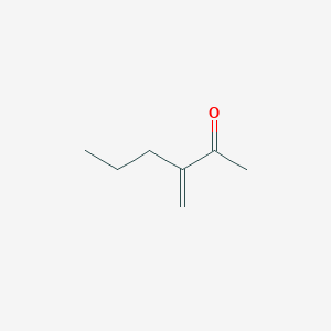 molecular formula C7H12O B8656027 3-Propyl-3-buten-2-one 
