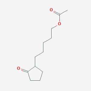 5-(2-Oxocyclopentyl)pentyl acetate