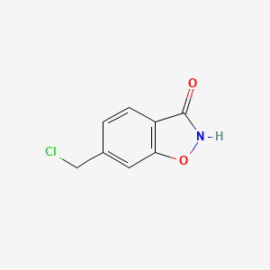 6-(Chloromethyl)benzo[d]isoxazol-3(2H)-one