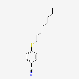 4-(Octylsulfanyl)benzonitrile