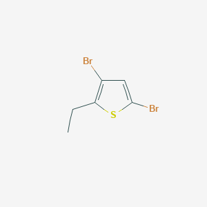 3,5-Dibromo-2-ethylthiophene