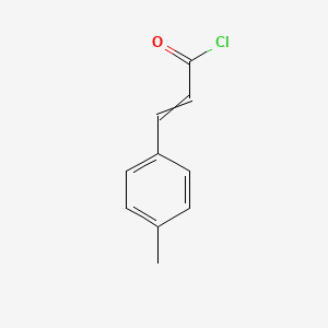 molecular formula C10H9ClO B8656212 p-Methylcinnamoyl chloride 