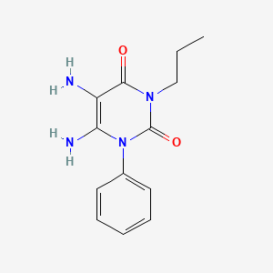 5,6-Diamino-1-phenyl-3-propylpyrimidine-2,4(1H,3H)-dione