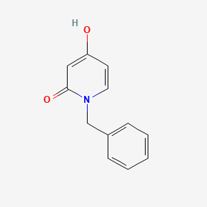 molecular formula C12H11NO2 B8656254 1-benzyl-4-hydroxypyridin-2(1H)-one 
