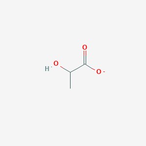 molecular formula C3H5O3- B086563 乳酸 CAS No. 113-21-3