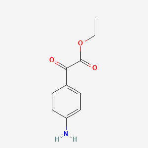molecular formula C10H11NO3 B8656364 Ethyl 2-(4-aminophenyl)-2-oxoacetate 