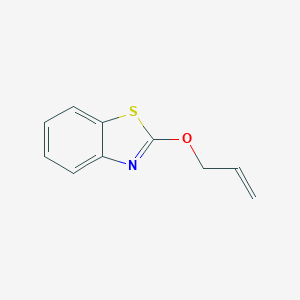 molecular formula C10H9NOS B086564 2-Prop-2-enoxy-1,3-benzothiazole CAS No. 13444-13-8
