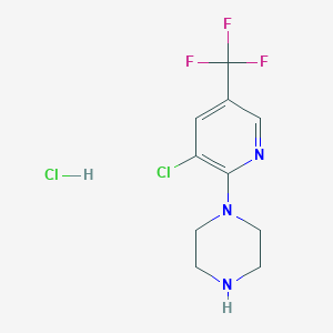 1-(3-Chloro-5-(trifluoromethyl)pyridin-2-yl)piperazine hydrochloride