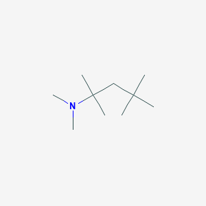 molecular formula C10H23N B8656644 2-Pentanamine,N,N,2,4,4-pentamethyl- CAS No. 2906-10-7