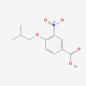 molecular formula C11H13NO5 B8656812 4-Isobutyloxy-3-nitrobenzoic acid CAS No. 156629-58-2