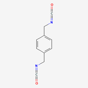 molecular formula C10H8N2O2 B8656846 1,4-bis(isocyanatomethyl)benzene CAS No. 1014-98-8
