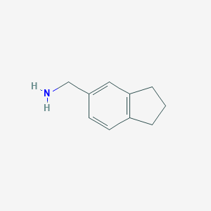 molecular formula C10H13N B086569 (2,3-Dihydro-1H-inden-5-yl)methanamine CAS No. 13203-56-0