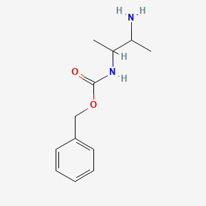 molecular formula C12H18N2O2 B8656928 Benzyl 3-aminobutan-2-ylcarbamate 