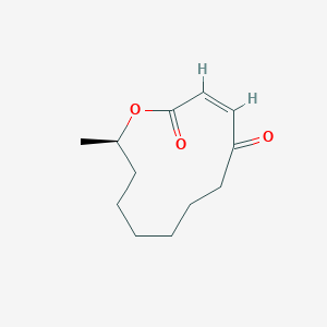 molecular formula C12H18O3 B008657 Patulolide B CAS No. 103729-43-7