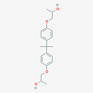 molecular formula C21H28O4 B086573 双酚A 双(2-羟丙基)醚 CAS No. 116-37-0