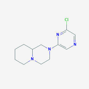 2-(6-Chloro-2-pyrazinyl)-octahydro-2H-pyrido [1,2-a]pyrazine