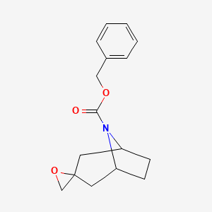Benzyl 8-azaspiro[bicyclo[3.2.1]octane-3,2'-oxirane]-8-carboxylate
