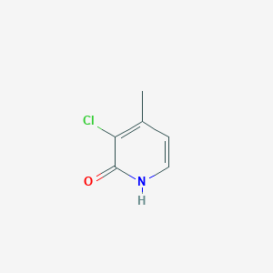 molecular formula C6H6ClNO B8657354 3-CHLORO-4-METHYLPYRIDIN-2-OL CAS No. 1227514-03-5