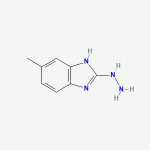 2-Hydrazinyl-5-methyl-1H-benzo[d]imidazole