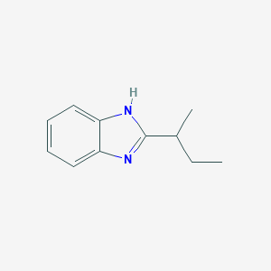molecular formula C11H14N2 B086574 2-(butan-2-yl)-1H-1,3-benzodiazole CAS No. 13786-52-2