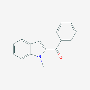 molecular formula C16H13NO B086575 1-Methyl-2-benzoylindole CAS No. 1025-99-6