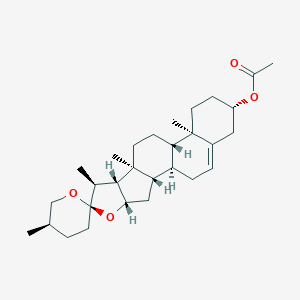 molecular formula C29H44O4 B086577 Diosgenin acetate CAS No. 1061-54-7