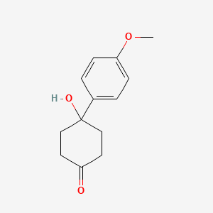 4-Hydroxy-4-(4-methoxy-phenyl)-cyclohexanone