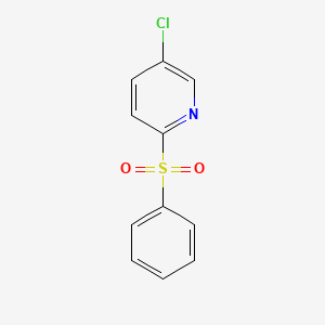 2-Benzenesulfonyl-5-chloropyridine