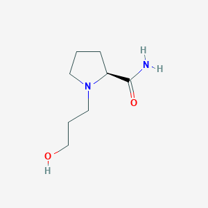 (S)-1-(3-hydroxypropyl)pyrrolidine-2-carboxamide