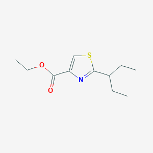 Ethyl 2-(pentan-3-yl)thiazole-4-carboxylate