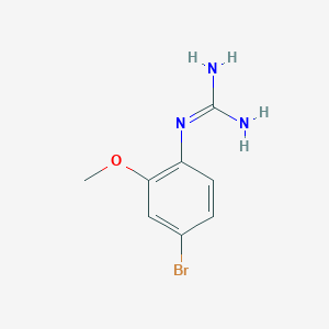 1-(4-Bromo-2-methoxyphenyl)guanidine