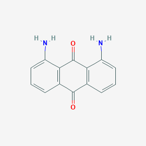 molecular formula C14H10N2O2 B086578 1,8-Diaminoanthraquinone CAS No. 129-42-0