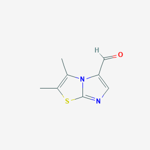 2,3-Dimethylimidazo[2,1-b][1,3]thiazole-5-carbaldehyde