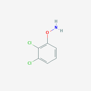 molecular formula C6H5Cl2NO B8657936 O-(2,3-dichlorophenyl)hydroxylamine 
