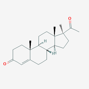 molecular formula C22H32O2 B086580 17-Methylpregn-4-ene-3,20-dione CAS No. 1046-28-2