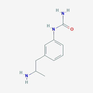 N-[3-(2-Aminopropyl)phenyl]urea