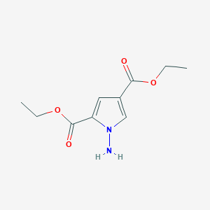 diethyl 1-amino-1H-pyrrole-2,4-dicarboxylate
