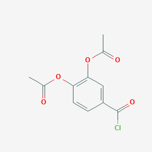 3,4-Diacetoxybenzoic acid chloride