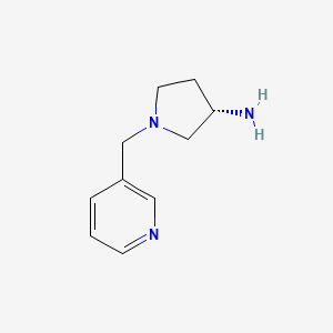 (3S)-1-(3-pyridinylmethyl)pyrrolidine-3-amine