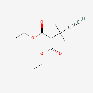 B8658258 Diethyl 2-(1,1-dimethyl-2-propynyl)malonate CAS No. 21079-27-6