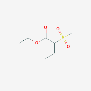 Ethyl 2-(methylsulfonyl)butanoate