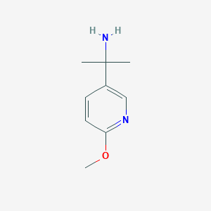 2-(6-Methoxypyridin-3-YL)propan-2-amine