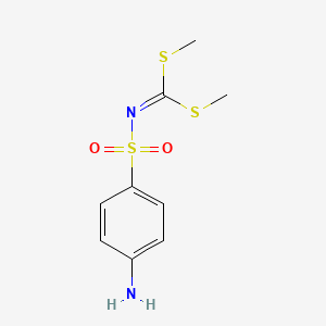4-amino-N-(bis-methylsulfanyl-methylene)benzenesulfonamide