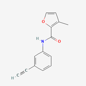 N-(3-ethynylphenyl)-3-methylfuran-2-carboxamide