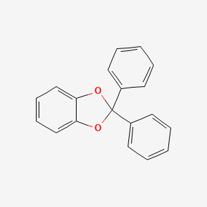 molecular formula C19H14O2 B8658578 2,2-Diphenyl-1,3-benzodioxole CAS No. 4436-20-8