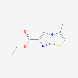 3-Methyl-imidazo[2,1-b]thiazole-6-carboxylic acid ethyl ester