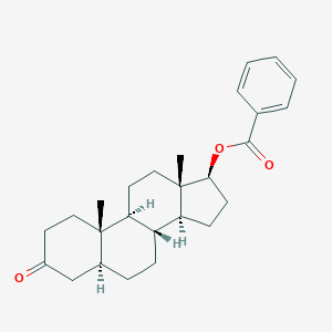 molecular formula C26H34O3 B086586 Stanolone benzoate CAS No. 1057-07-4