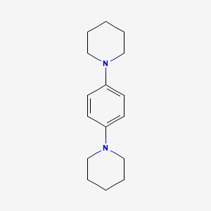 molecular formula C16H24N2 B8658680 1-[4-(Piperidin-1-yl)phenyl]piperidine 